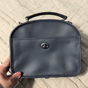 Coach Leather Lunch Pail Bag